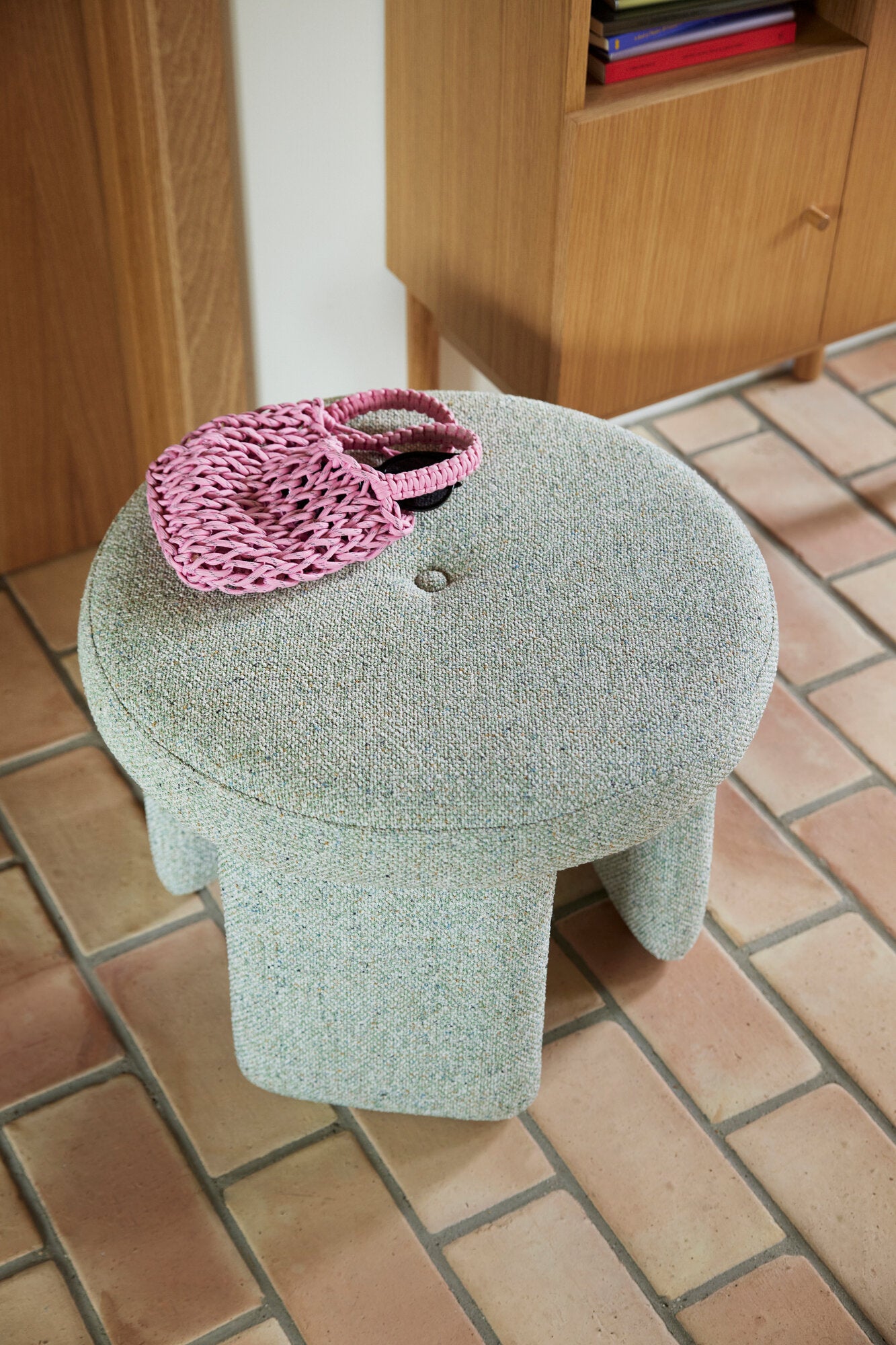 Rocco puf - lysegrøn